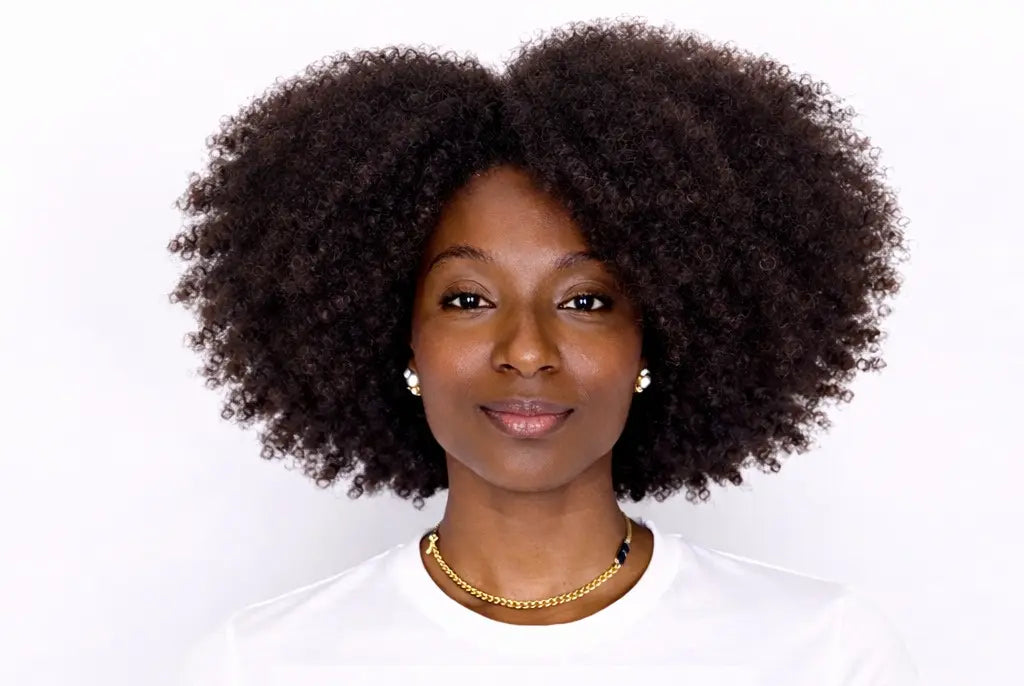 Perruque Demi-Tête & postiche crépu 3 en 1–Afro-Luxe