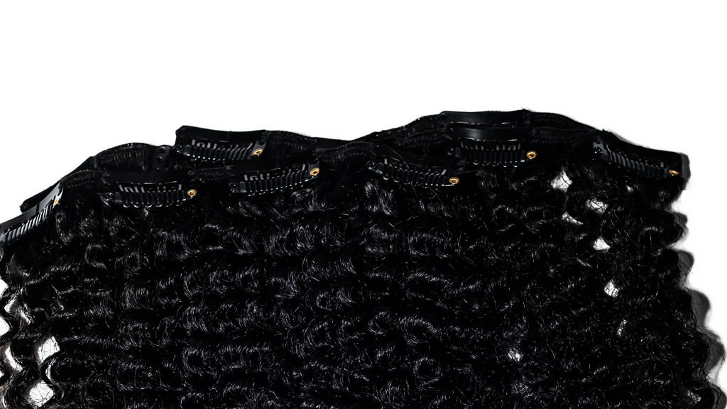 Extension cheveux Clip-in crépu 4A Eclipse Hair Extension Afro-Luxe