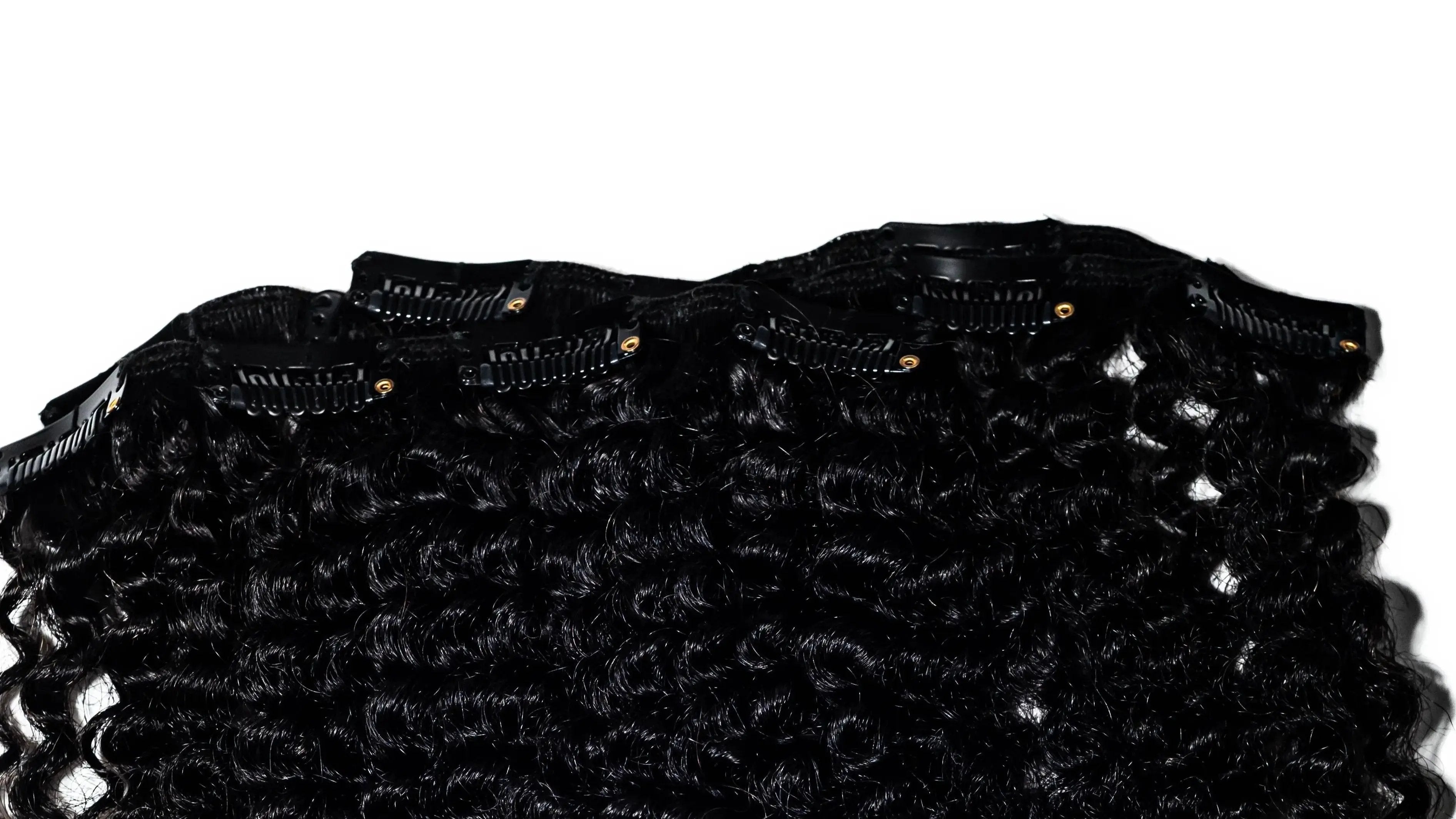 Extension cheveux Clip-in crépu 4A Eclipse Hair Extension Afro-Luxe