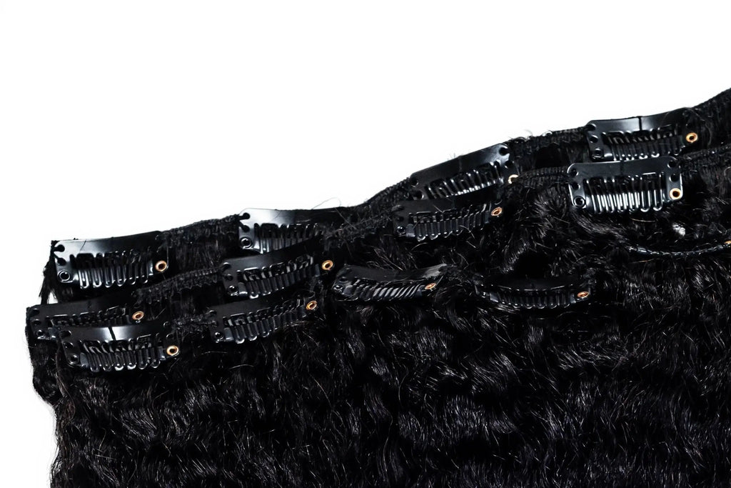 Extension cheveux Clip-in crépu 4C Eclipse Hair Extension Afro-Luxe