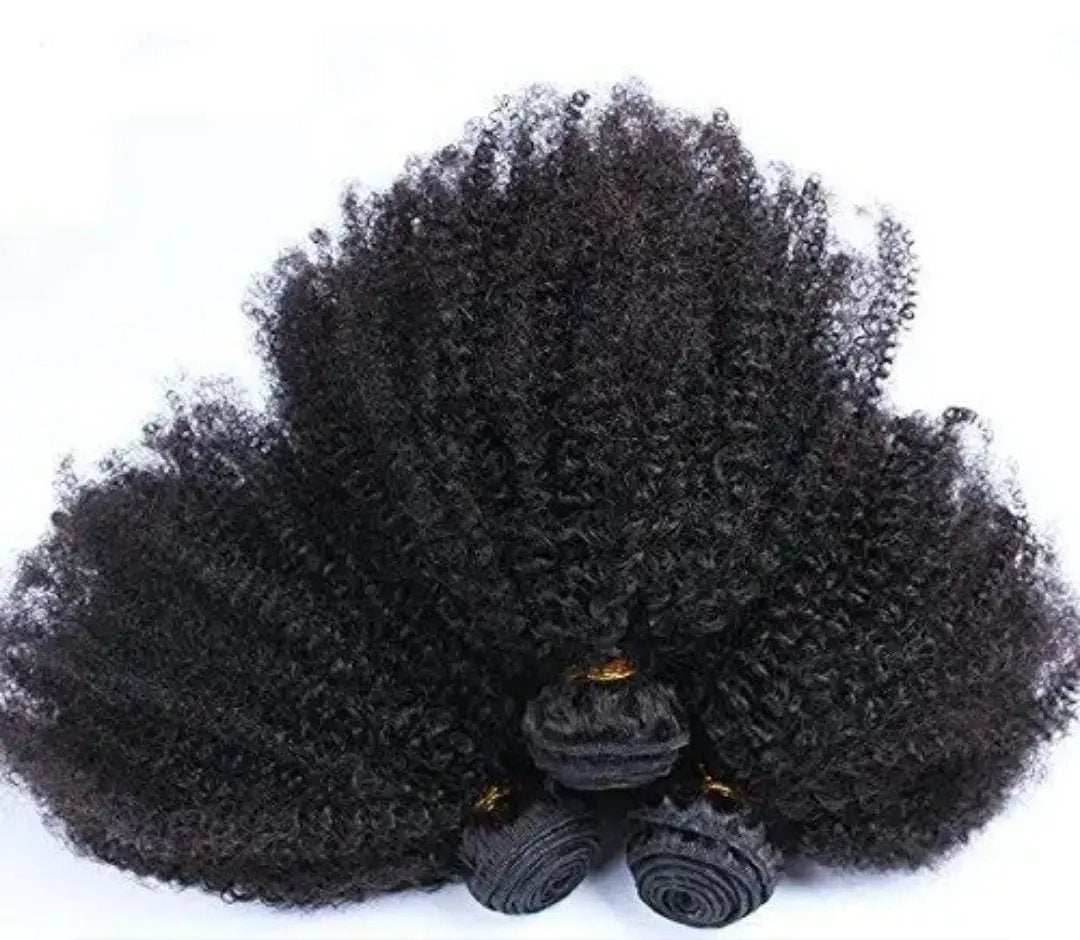 3 paquets de Tissage naturelle Kinky Afro-Luxe ( recommandé) Eclipse Hair Extension Afro-Luxe