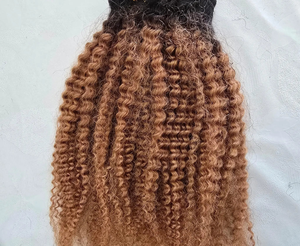 Extension cheveux Clip-in texture mixte afro/frisée 3C-4A Eclipse Hair Extension Afro-Luxe