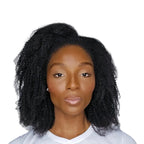 Perruque Demi-Tête & postiche crépu 3 en 1–Afro-Luxe